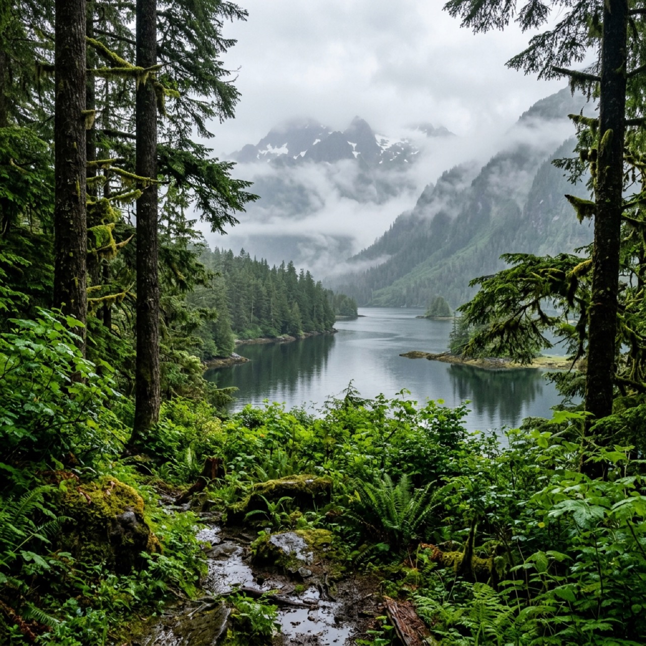 Lush Alaskan Rainforest